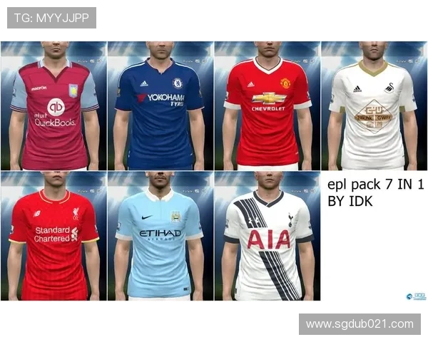 英超2018-2019赛季球衣设计及球队款式